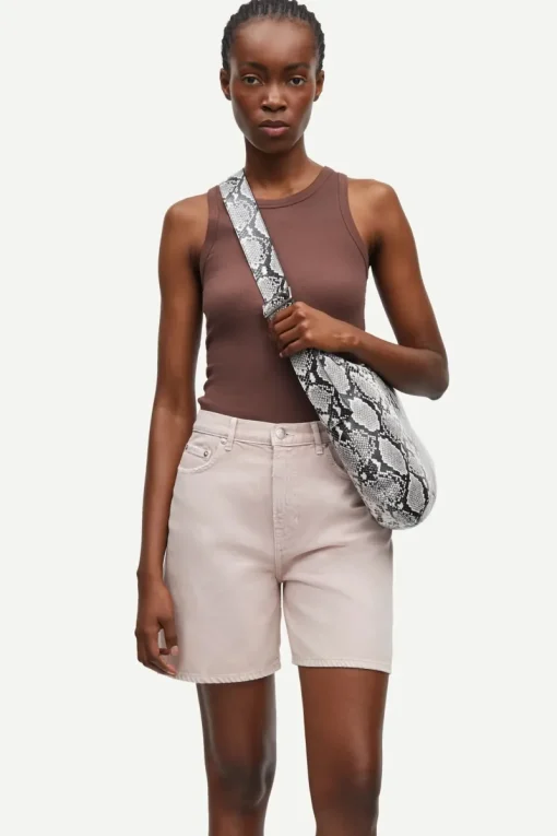 Samsøe Samsøe Jeans & Casuals|Tops & T-shirts^Dames top bruin