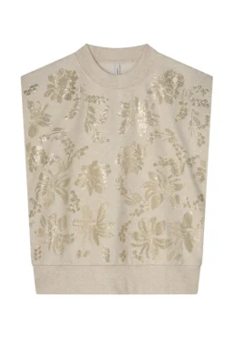 Summum Modern Classics|Tops & T-shirts^Dames top bruin