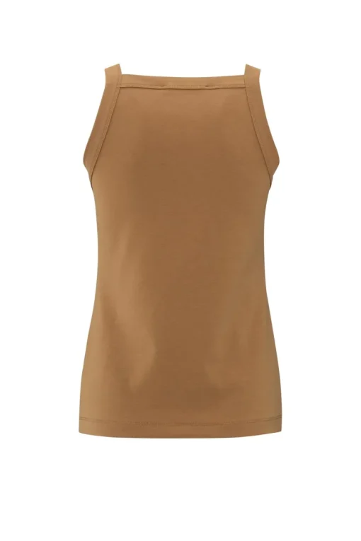 Yaya Jeans & Casuals|Tops & T-shirts^Dames top bruin