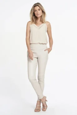 Ibana Designer|Tops & T-shirts^Dames top bruin