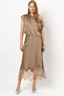 Dante 6 Designer|Tops & T-shirts^Dames top bruin