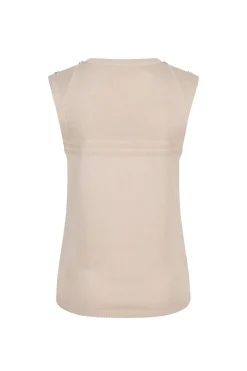 Esqualo Jeans & Casuals|Tops & T-shirts^Dames top ecru