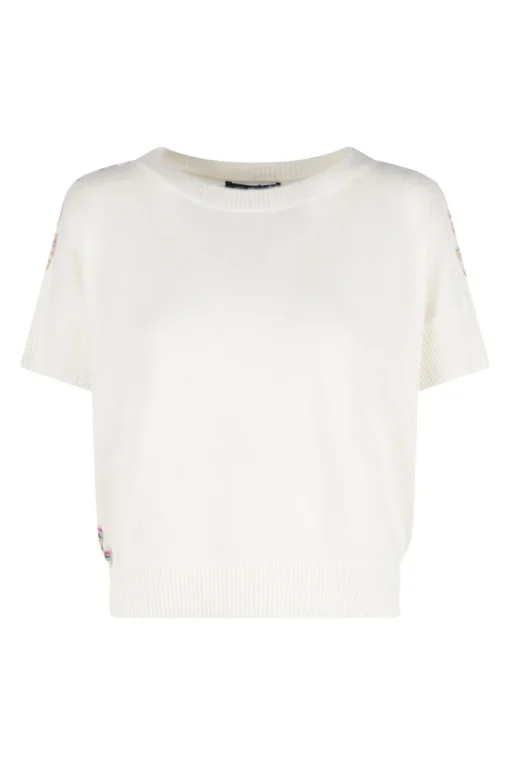 Repeat Modern Classics|Tops & T-shirts^Dames top ecru
