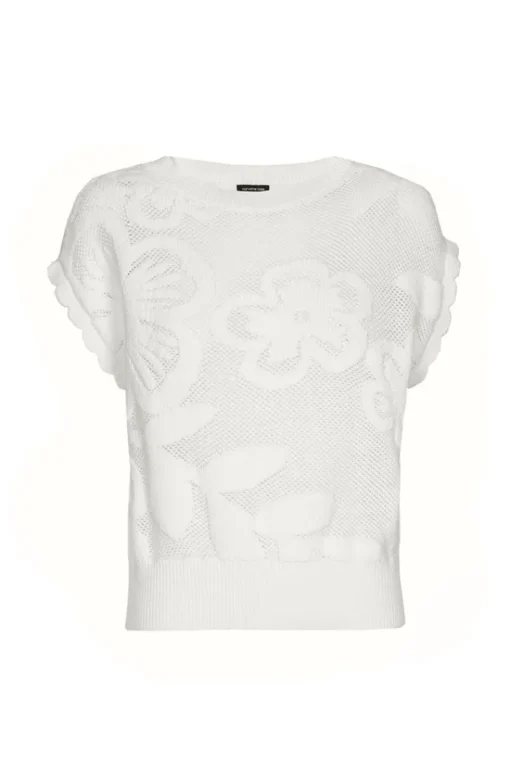 Caroline Biss Modern Classics|Tops & T-shirts^Dames top ecru