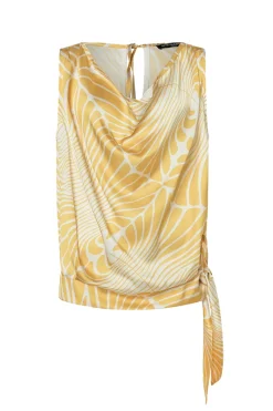 Ana Alcazar Festive|Tops & T-shirts^Dames top geel