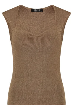 Ibana Designer|Tops & T-shirts^Dames top goud