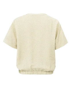 Yaya Jeans & Casuals|Tops & T-shirts^Dames top grijs