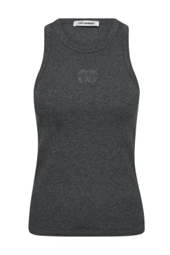 co´couture Jeans & Casuals|Tops & T-shirts^Dames top grijs