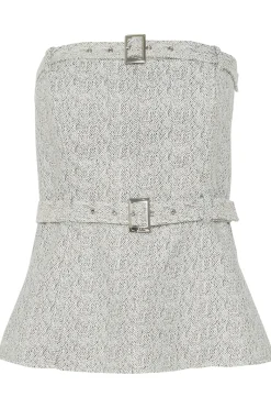 Gestuz Outlet^Dames top grijs