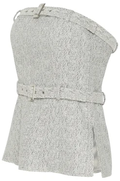 Gestuz Outlet^Dames top grijs