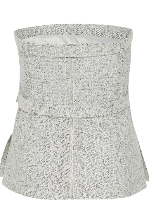 Gestuz Outlet^Dames top grijs
