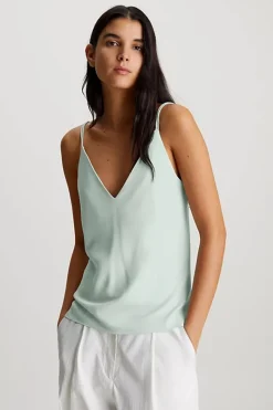 Calvin Klein Outlet^Dames top groen