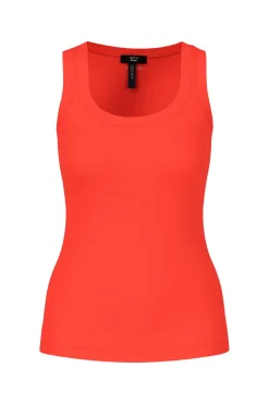 Marc Cain Modern Classics|Tops & T-shirts^Dames top rood