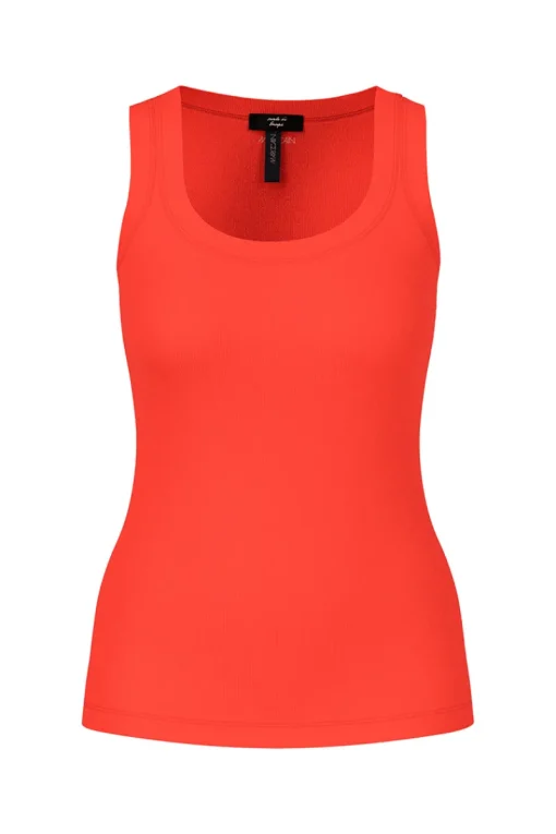 Marc Cain Modern Classics|Tops & T-shirts^Dames top rood