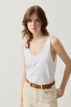 American Vintage Jeans & Casuals|Tops & T-shirts^Dames top wit