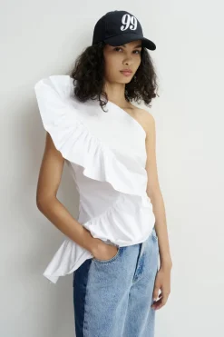 Essentiel Antwerp Designer|Tops & T-shirts^Dames top wit