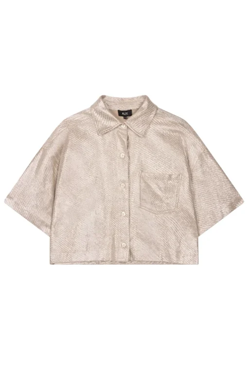 Alix the Label Jeans & Casuals|Tops & T-shirts^Dames top zilver