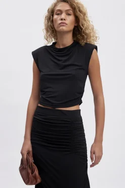 Gestuz Jeans & Casuals|Tops & T-shirts^Dames top zwart