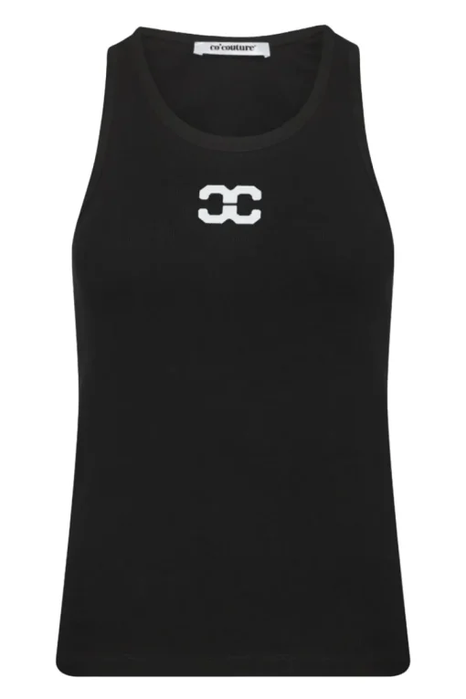 co´couture Jeans & Casuals|Tops & T-shirts^Dames top zwart