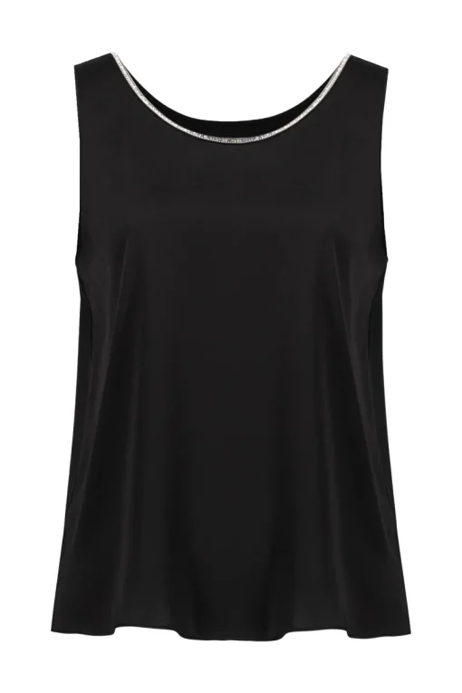 Joseph Ribkoff Festive|Tops & T-shirts^Dames top zwart