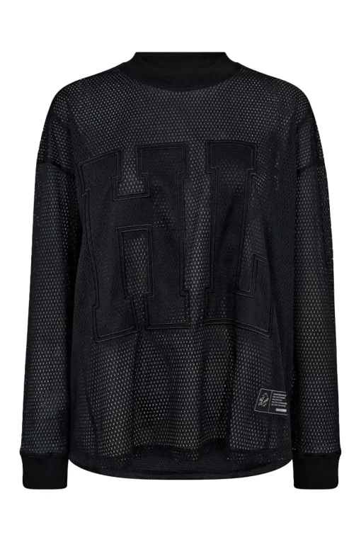 Haute lAmitie Jeans & Casuals|Tops & T-shirts^Dames top zwart