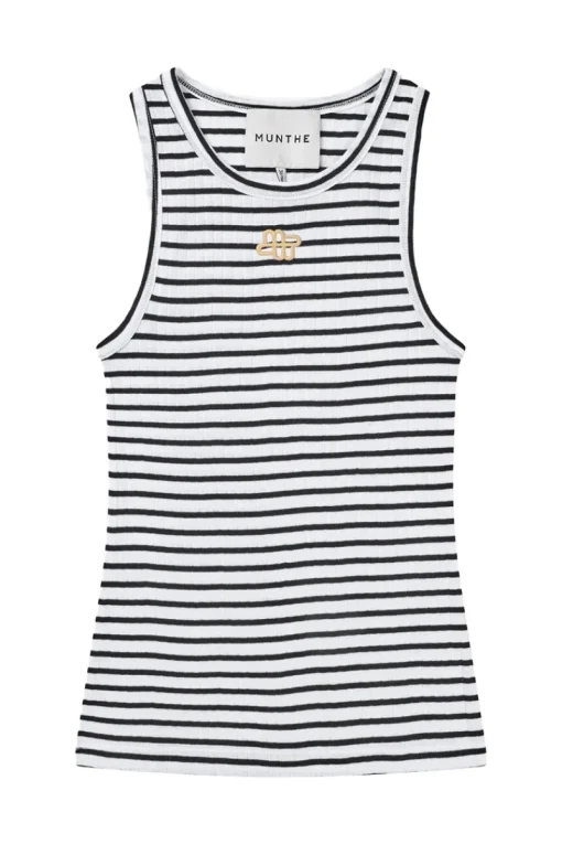 Munthe Designer|Tops & T-shirts^Dames top zwart