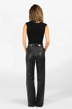 Ibana Designer|Tops & T-shirts^Dames top zwart