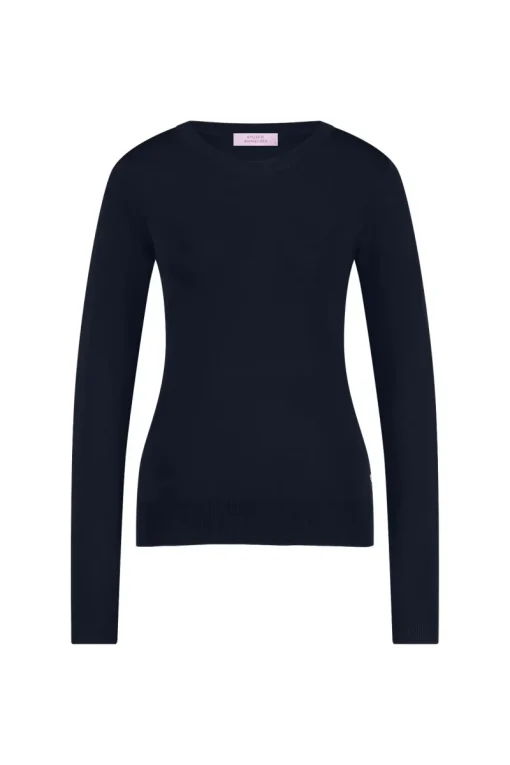 Studio Anneloes Jeans & Casuals|Truien & Vesten^Dames trui blauw