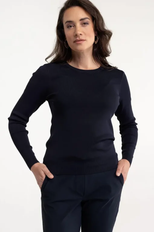 Studio Anneloes Jeans & Casuals|Truien & Vesten^Dames trui blauw