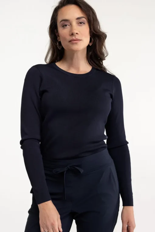 Studio Anneloes Jeans & Casuals|Truien & Vesten^Dames trui blauw