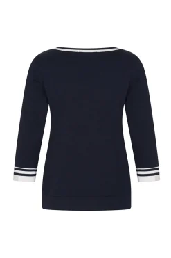 HV Society Modern Classics|Truien & Vesten^Dames trui blauw