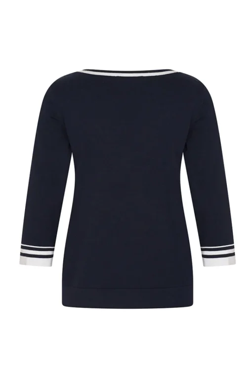 HV Society Modern Classics|Truien & Vesten^Dames trui blauw