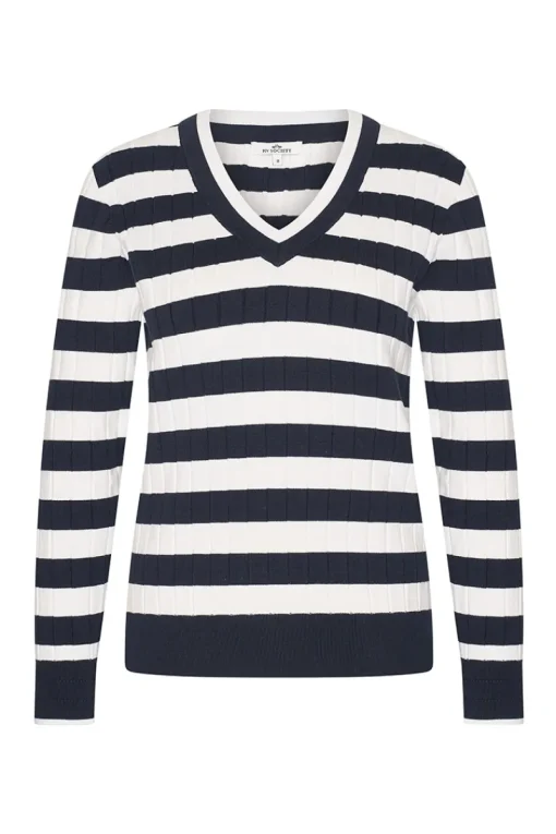 HV Society Modern Classics|Truien & Vesten^Dames trui blauw
