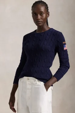 Polo Ralph Lauren Modern Classics|Truien & Vesten^Dames trui blauw