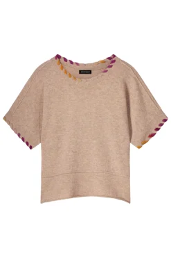 Repeat Outlet^Dames trui bruin
