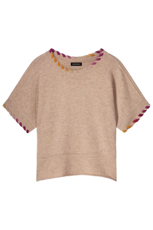 Repeat Outlet^Dames trui bruin
