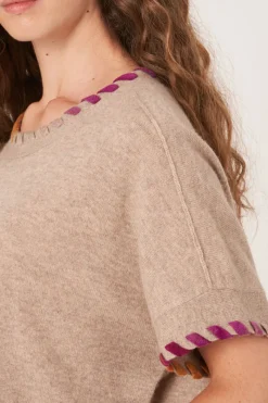 Repeat Outlet^Dames trui bruin