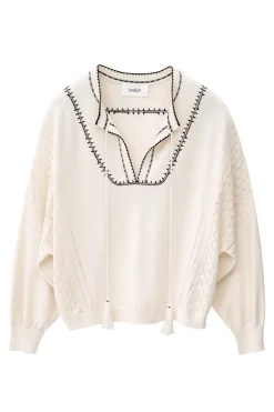 ba&sh Designer|Truien & Vesten^Dames trui ecru