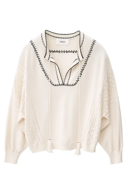ba&sh Designer|Truien & Vesten^Dames trui ecru