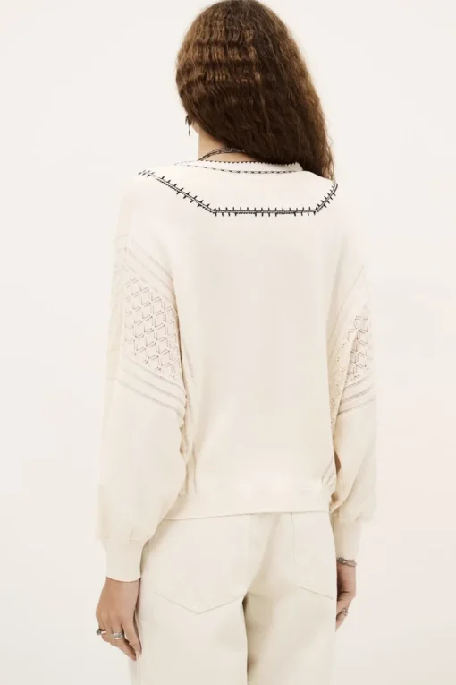 ba&sh Designer|Truien & Vesten^Dames trui ecru
