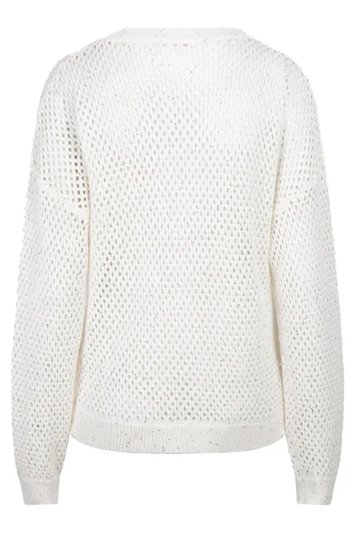 Esqualo Jeans & Casuals|Truien & Vesten^Dames trui ecru