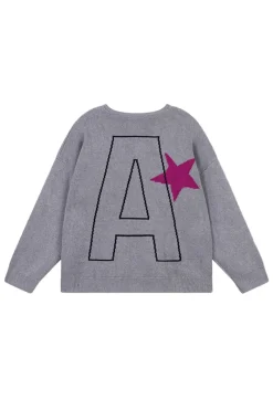Alix the Label Jeans & Casuals|Truien & Vesten^Dames trui grijs
