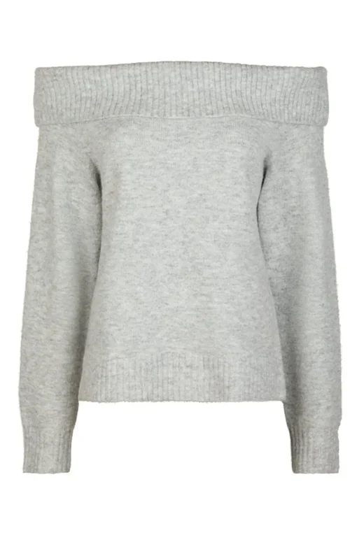 Neo Noir Jeans & Casuals|Truien & Vesten^Dames trui grijs