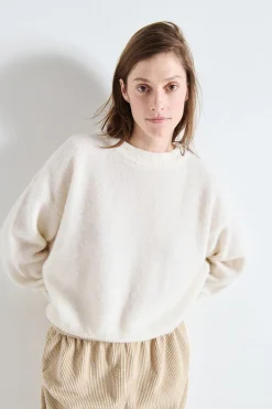 American Vintage Jeans & Casuals|Truien & Vesten^Dames trui wit