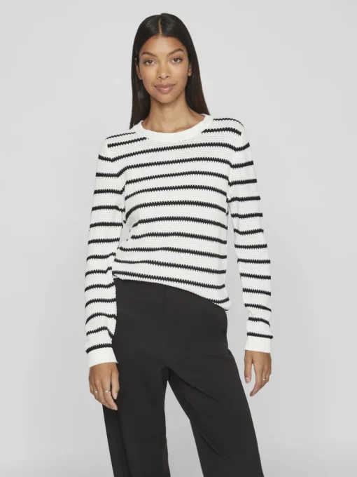 Vila Jeans & Casuals|Truien & Vesten^Dames trui zwart