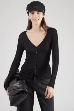Drykorn Designer|Truien & Vesten^Dames trui zwart