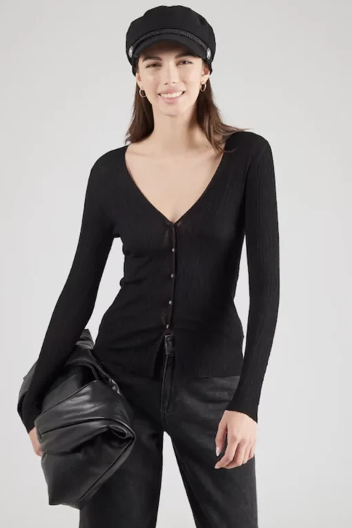 Drykorn Designer|Truien & Vesten^Dames trui zwart