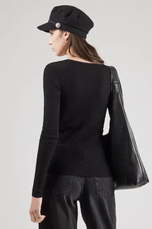 Drykorn Designer|Truien & Vesten^Dames trui zwart