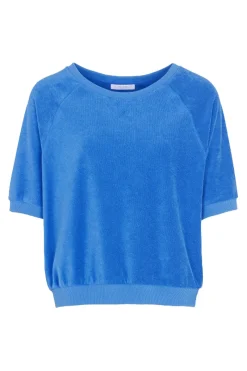 By Bar Jeans & Casuals|Tops & T-shirts^Dames t-shirt korte mouw blauw