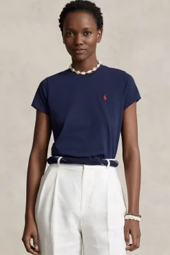 Polo Ralph Lauren Modern Classics|Tops & T-shirts^Dames t-shirt korte mouw blauw